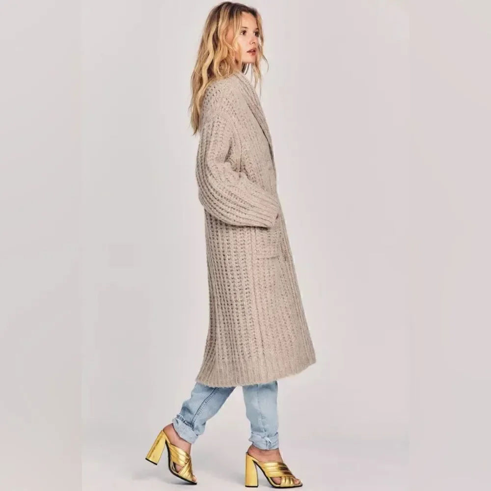 Free People LOVESHACKFANCY GILLIES DUSTER / size M-L